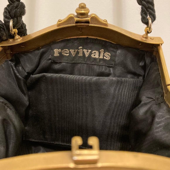 Antique brass evening purse - Picture 4 of 9